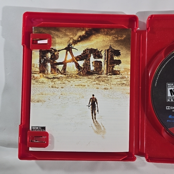 Sony PS3 Rage - Red Case Edition - Picture 3 of 9